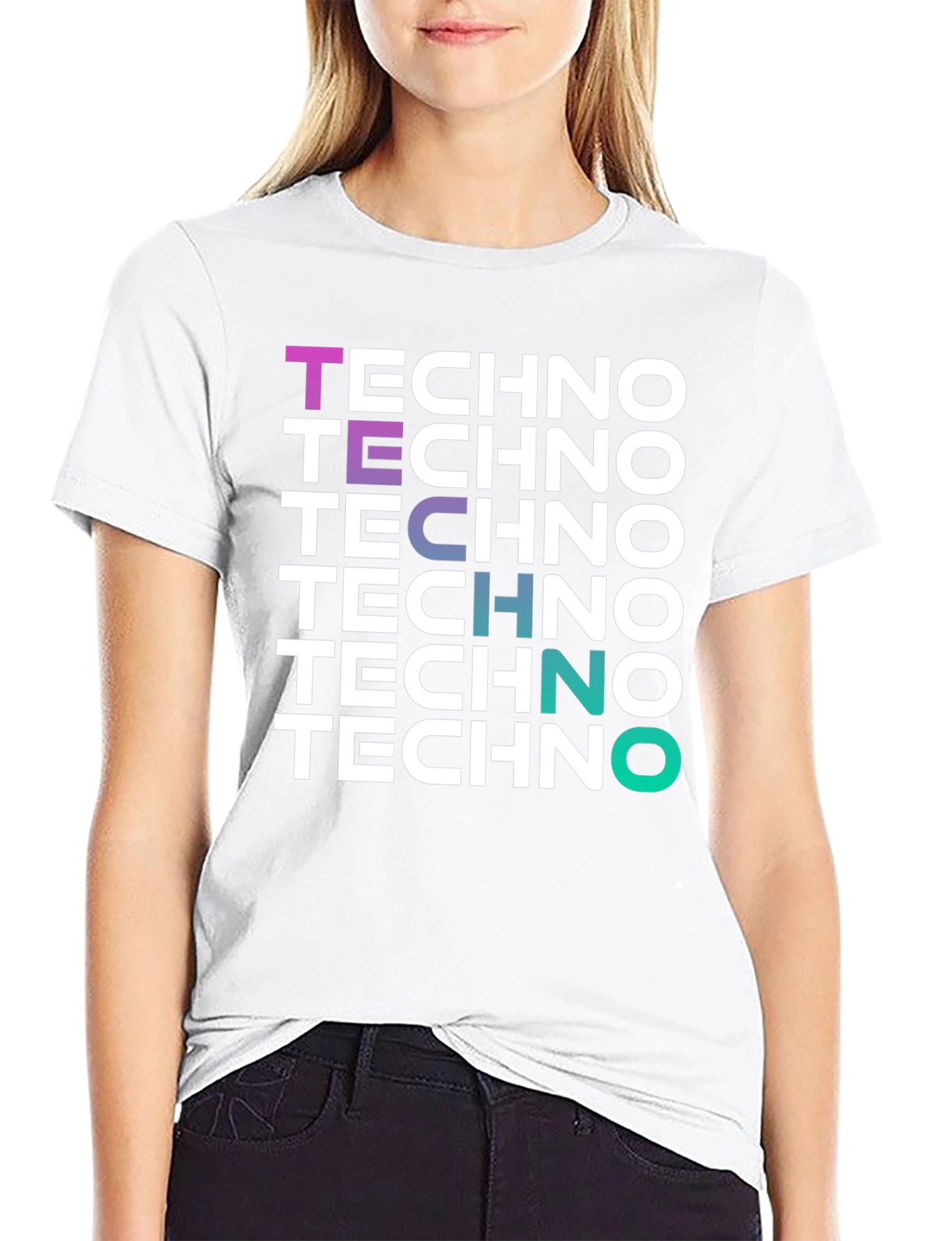 Techno Graphic Tee - Stylish Music Lovers T-Shirt