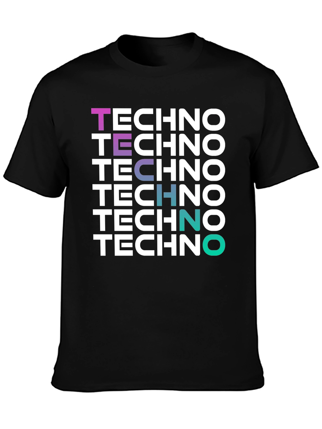 Techno Graphic Tee - Stylish Music Lovers T-Shirt