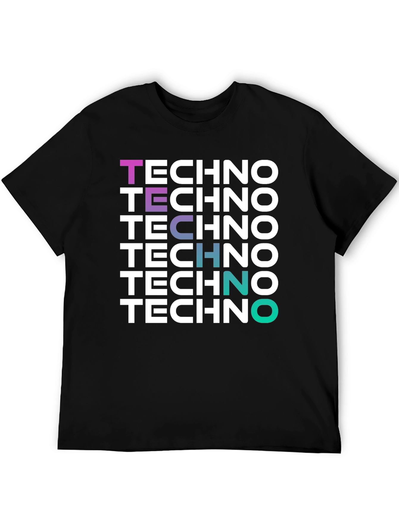 Techno Graphic Tee - Stylish Music Lovers T-Shirt