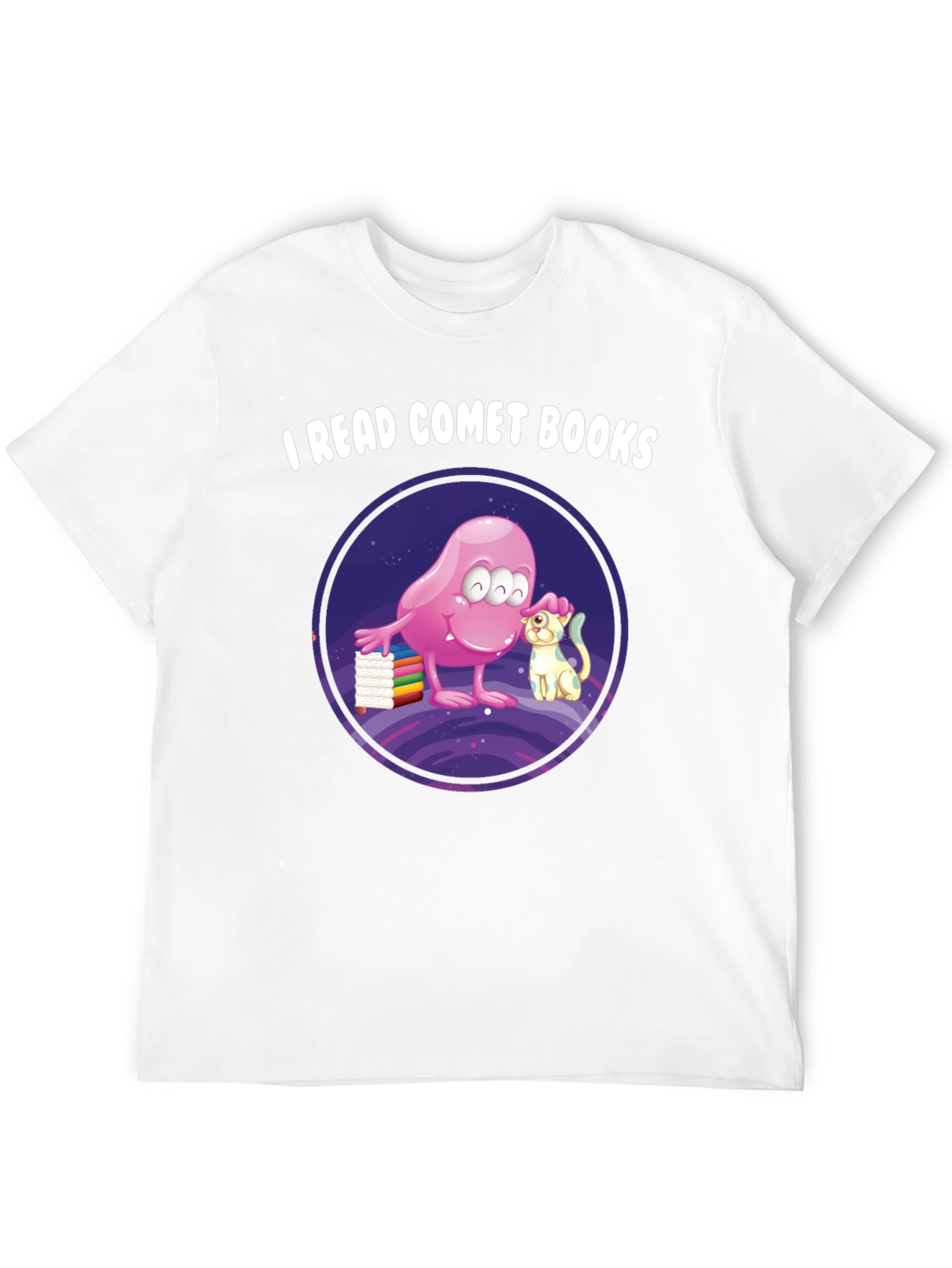 I Read Comet Books Graphic Tee