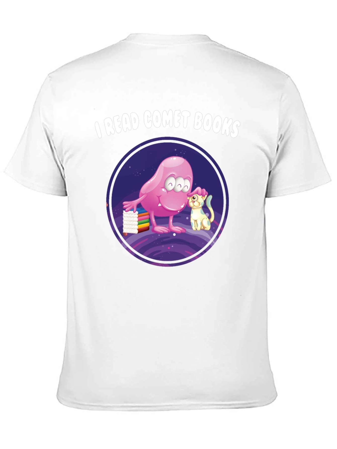 I Read Comet Books Graphic Tee