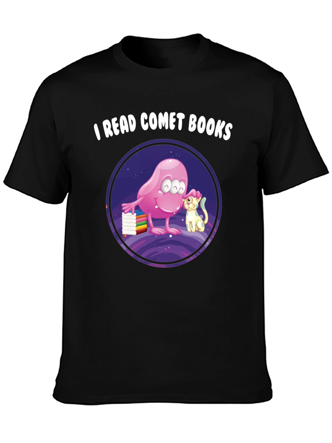 I Read Comet Books Graphic Tee