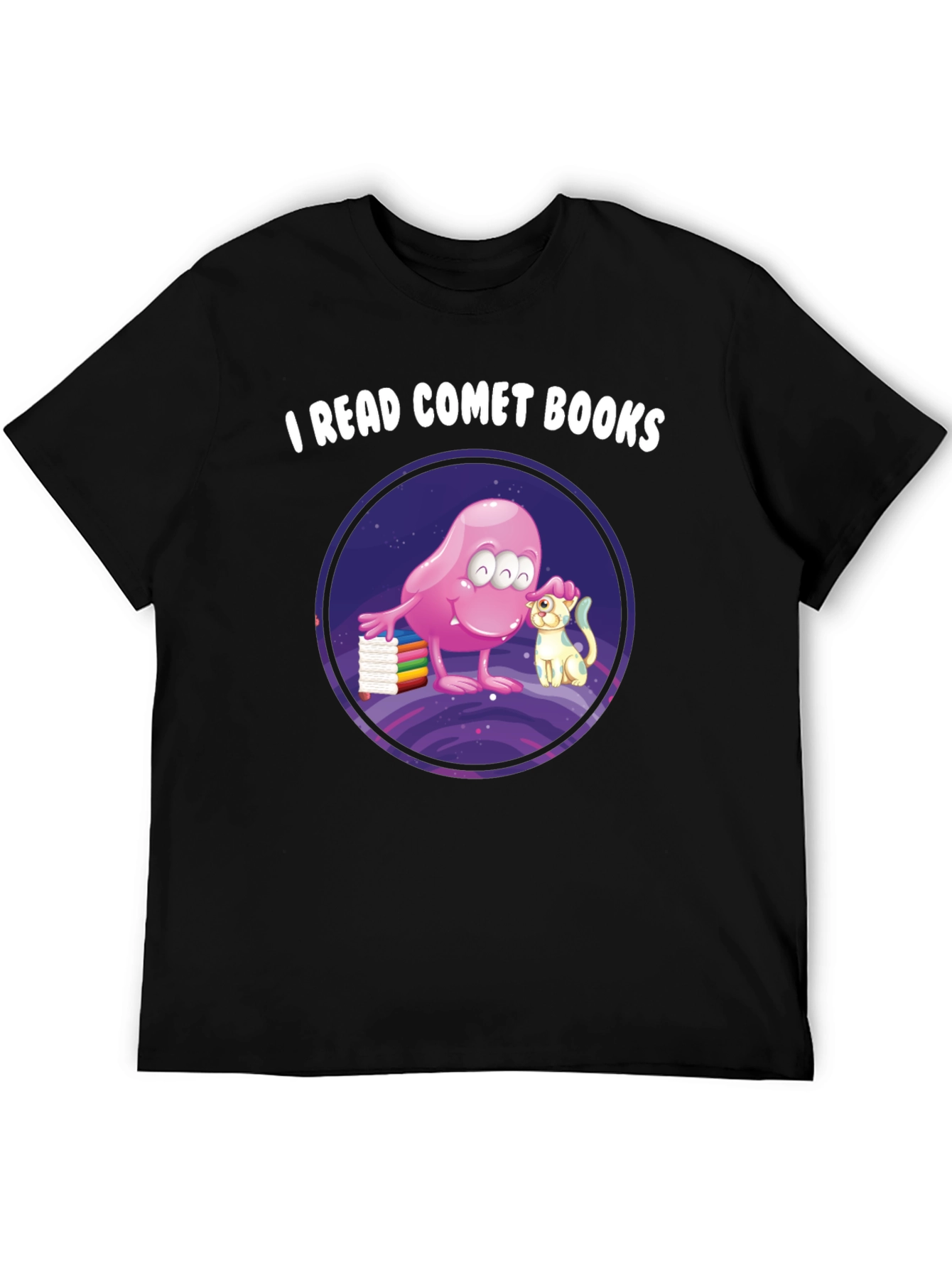 I Read Comet Books Graphic Tee