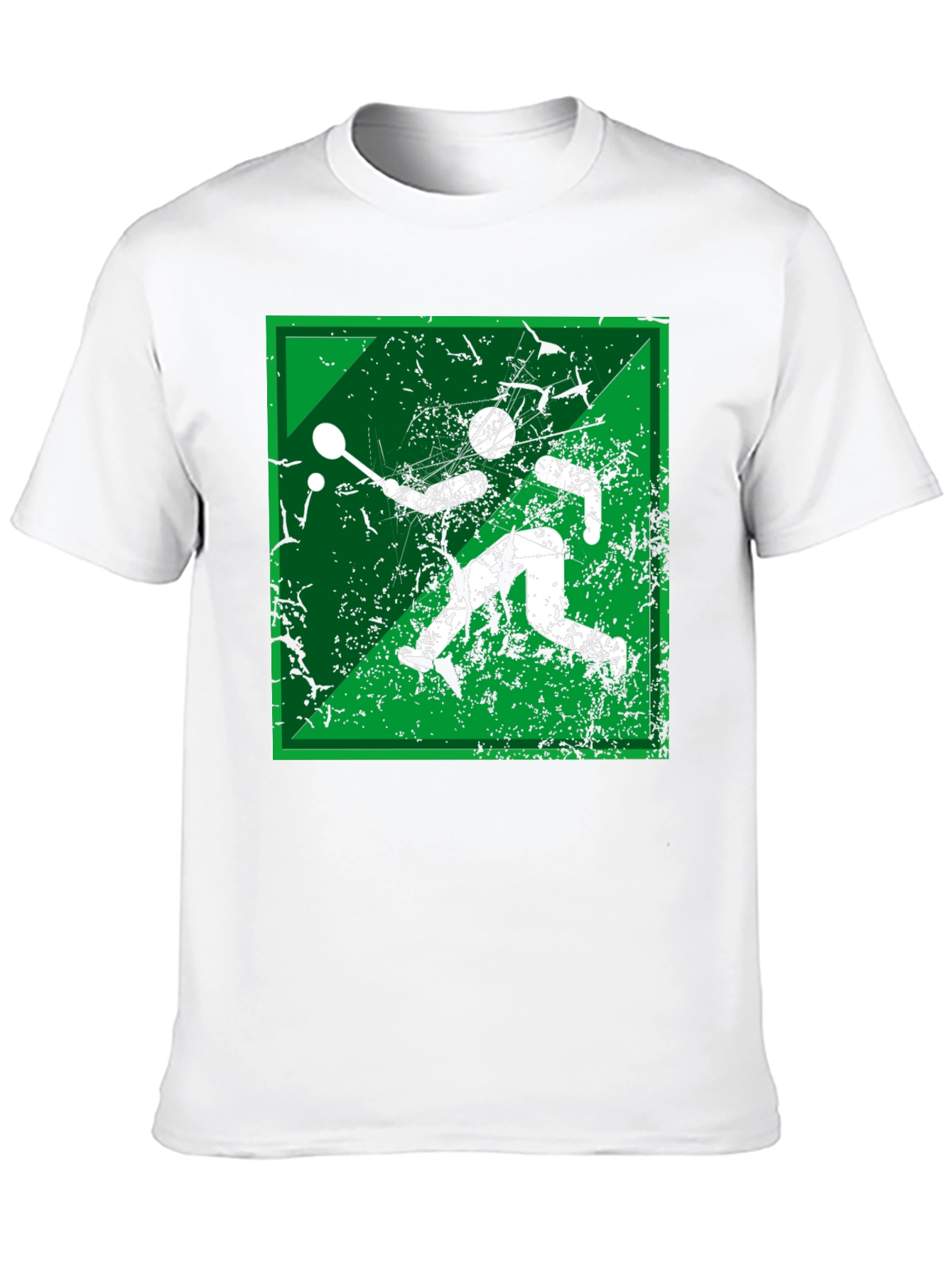 Squash Player Graphic Tee