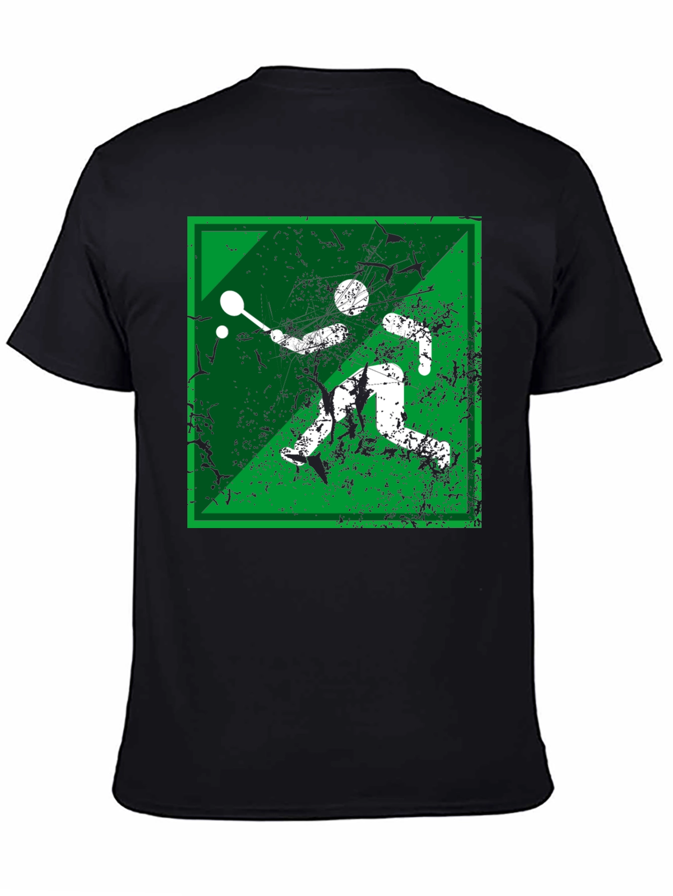 Squash Player Graphic Tee