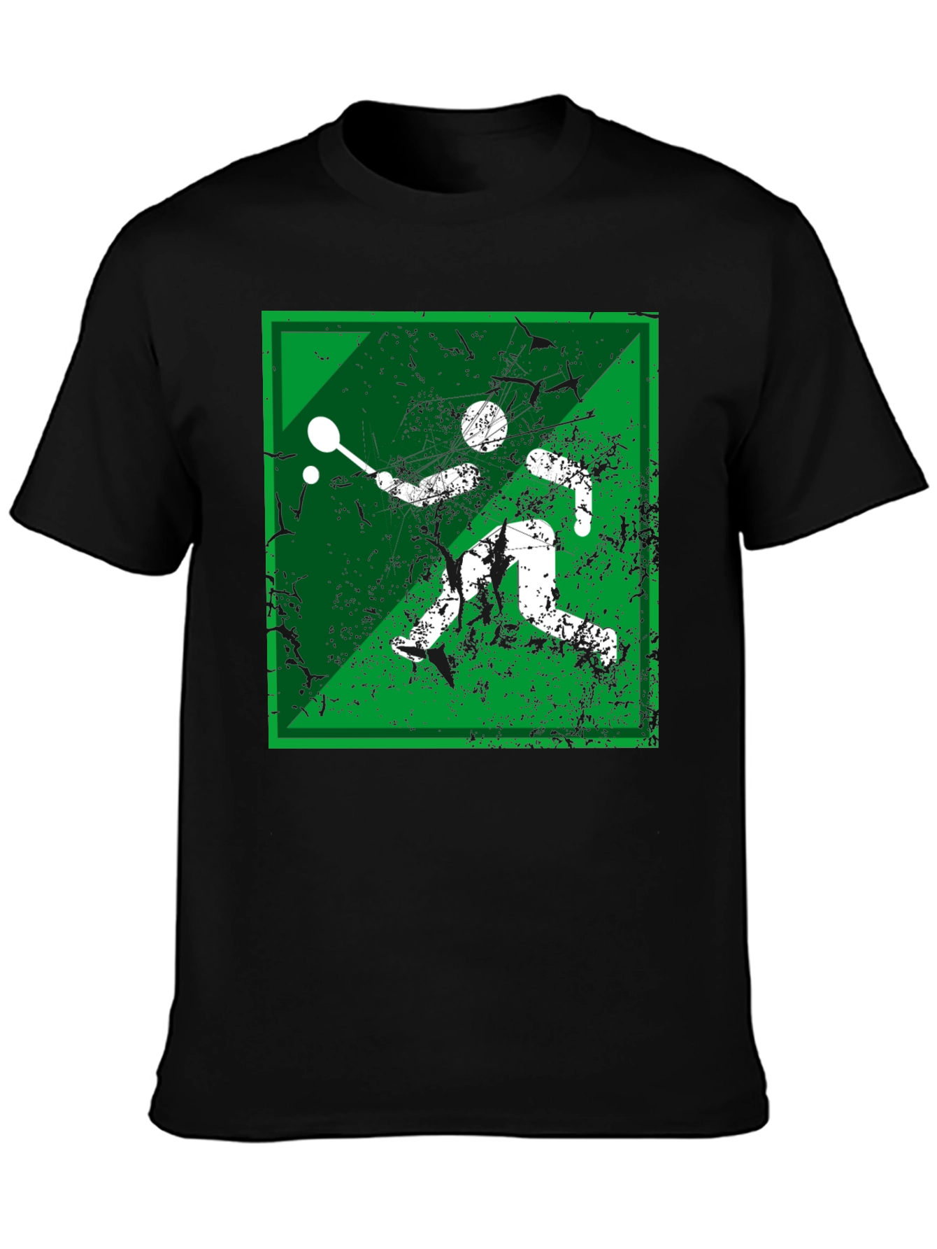 Squash Player Graphic Tee