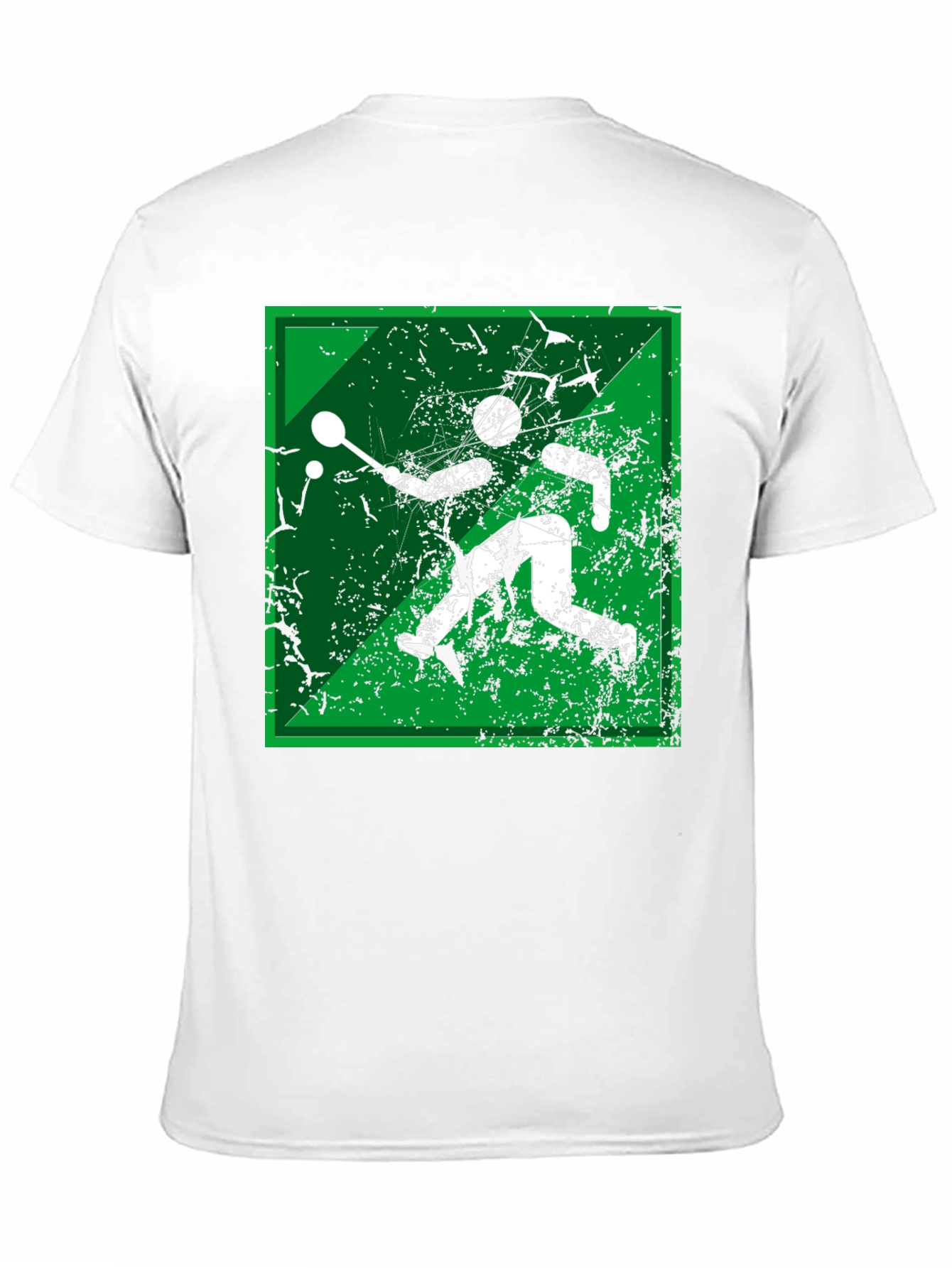 Squash Player Graphic Tee