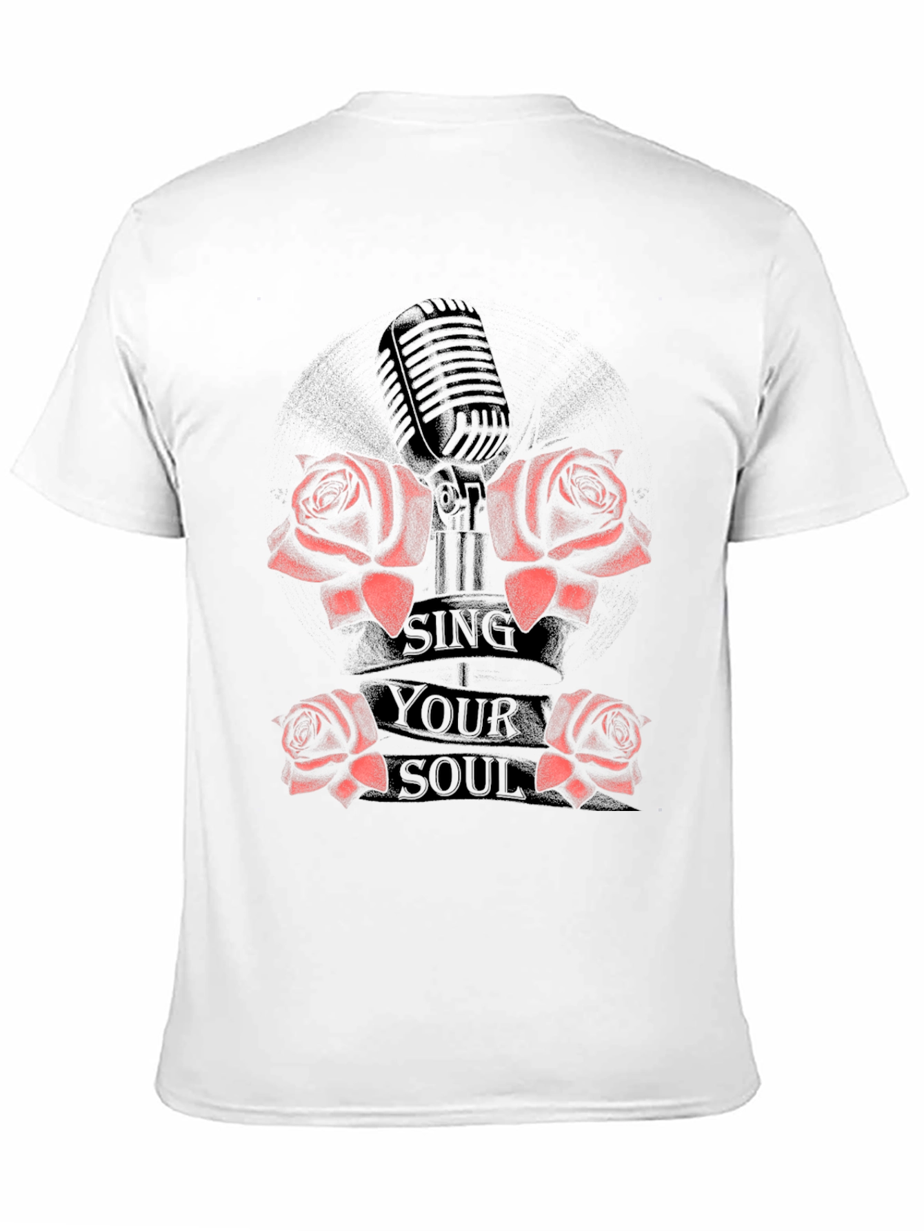 Sing Your Soul Graphic Tee - Black