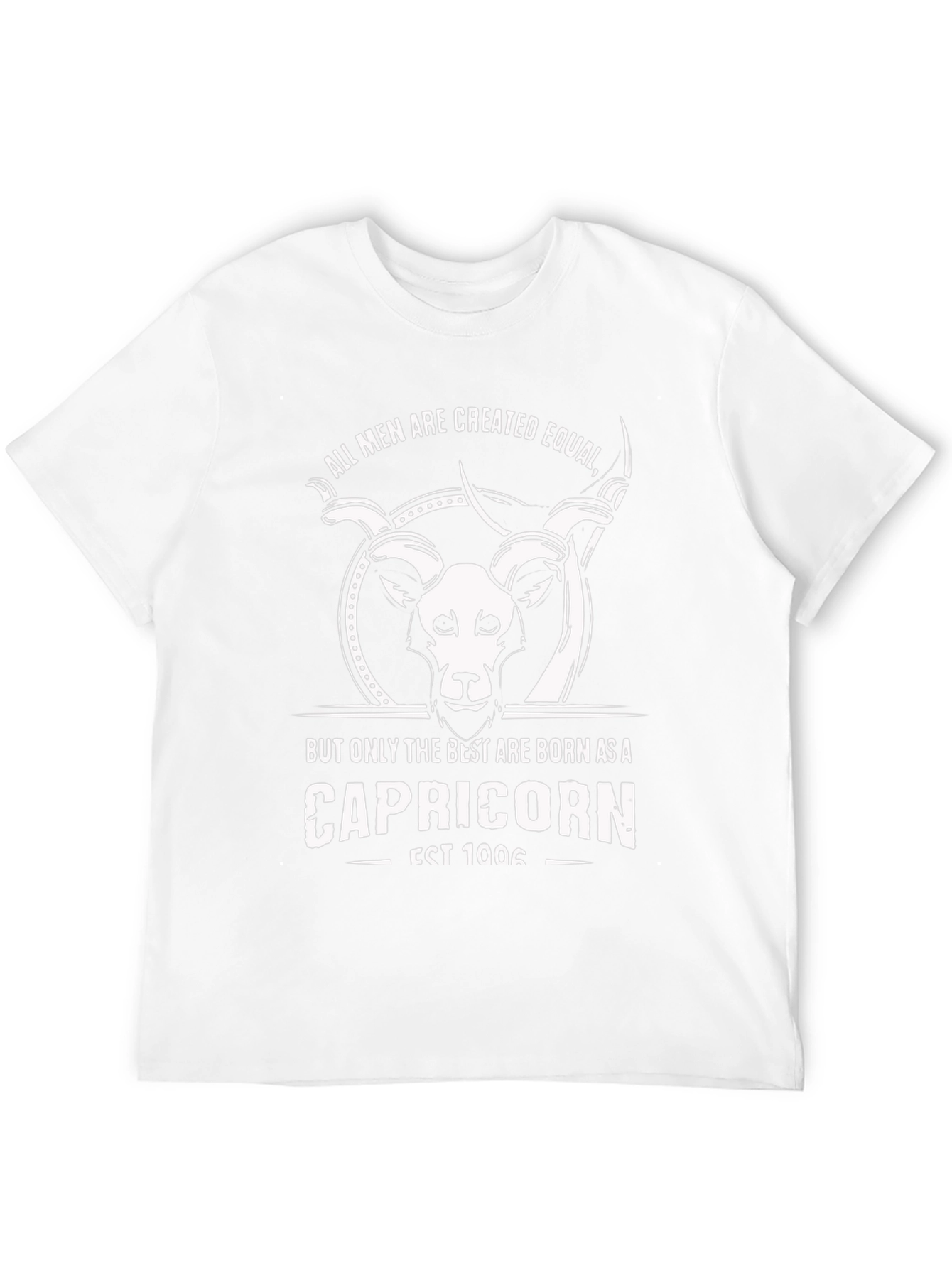 Capricorn Zodiac Sign Graphic T-Shirt