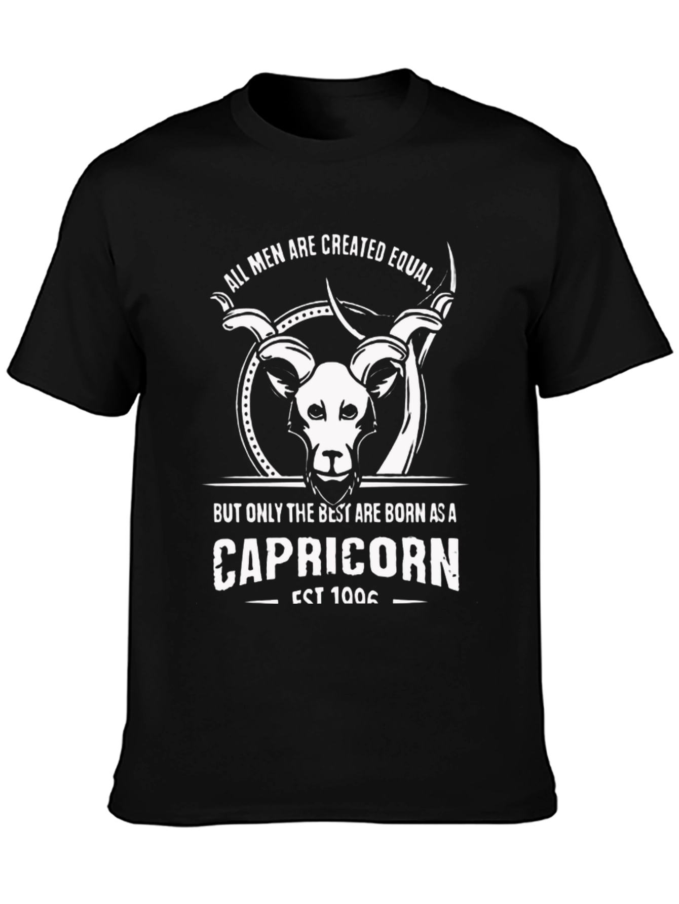 Capricorn Zodiac Sign Graphic T-Shirt