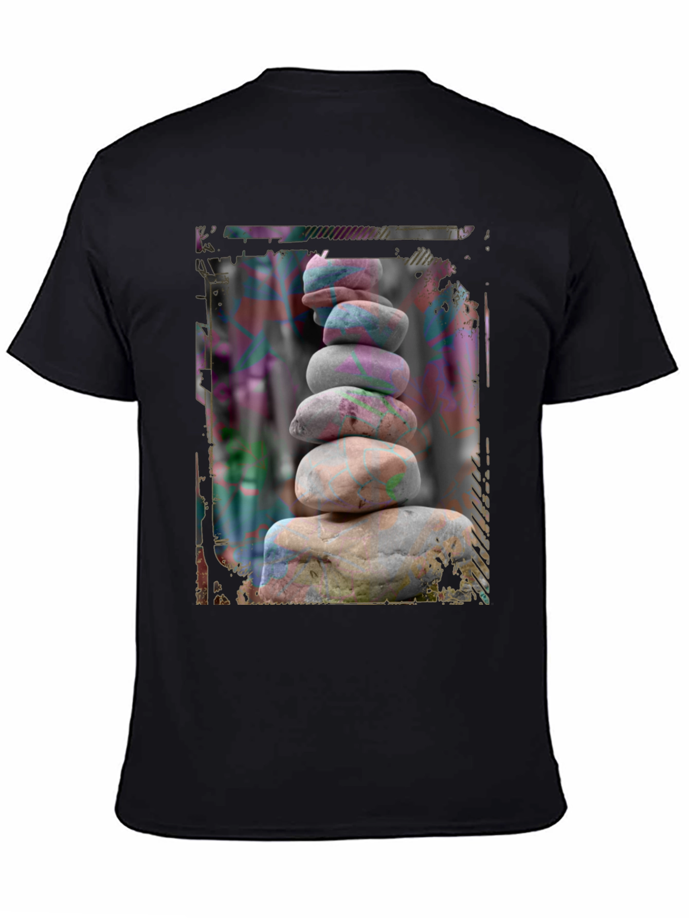Zen Stone Stack Graphic Tee