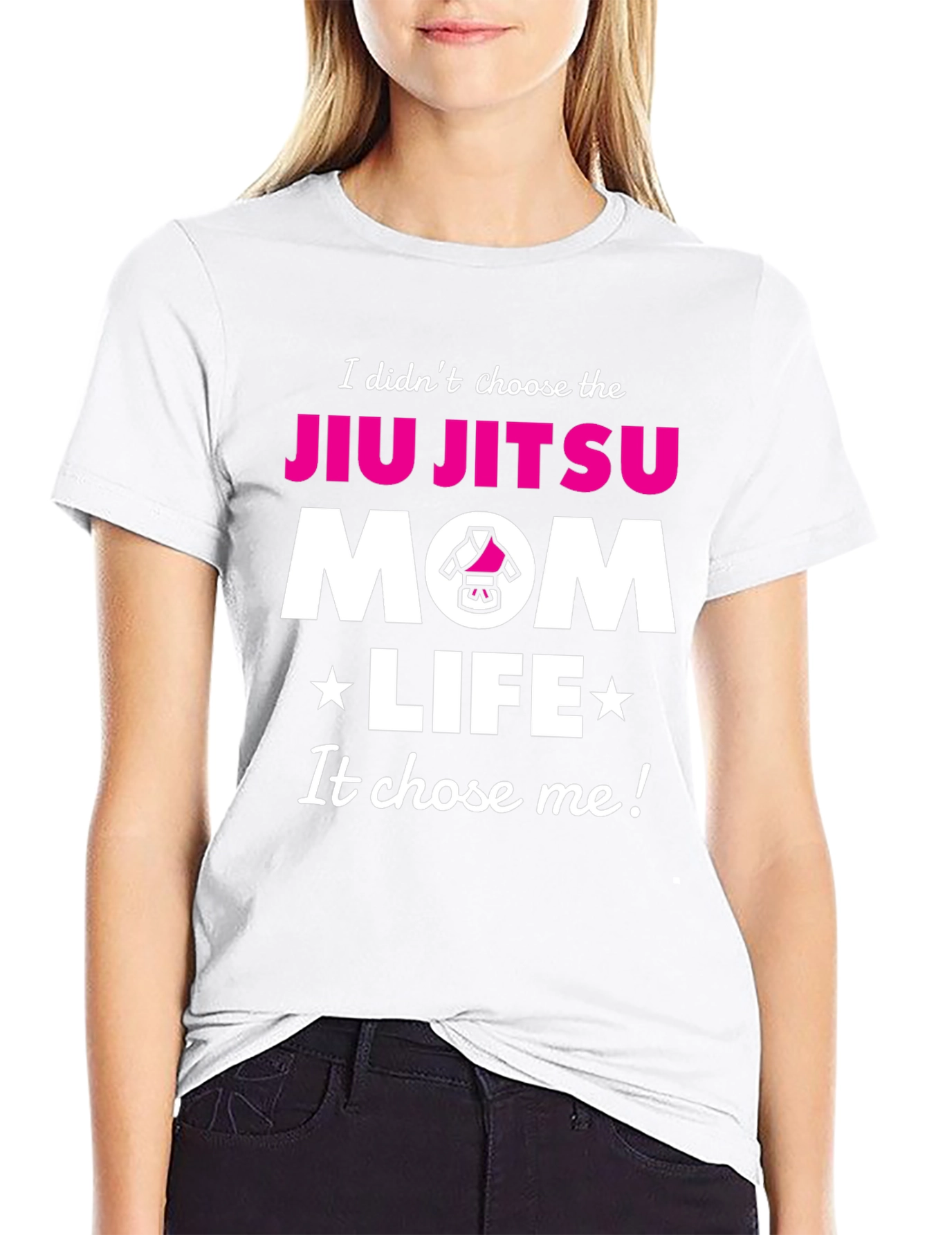 Jiu Jitsu Mom Life T-Shirt - Funny Graphic Tee