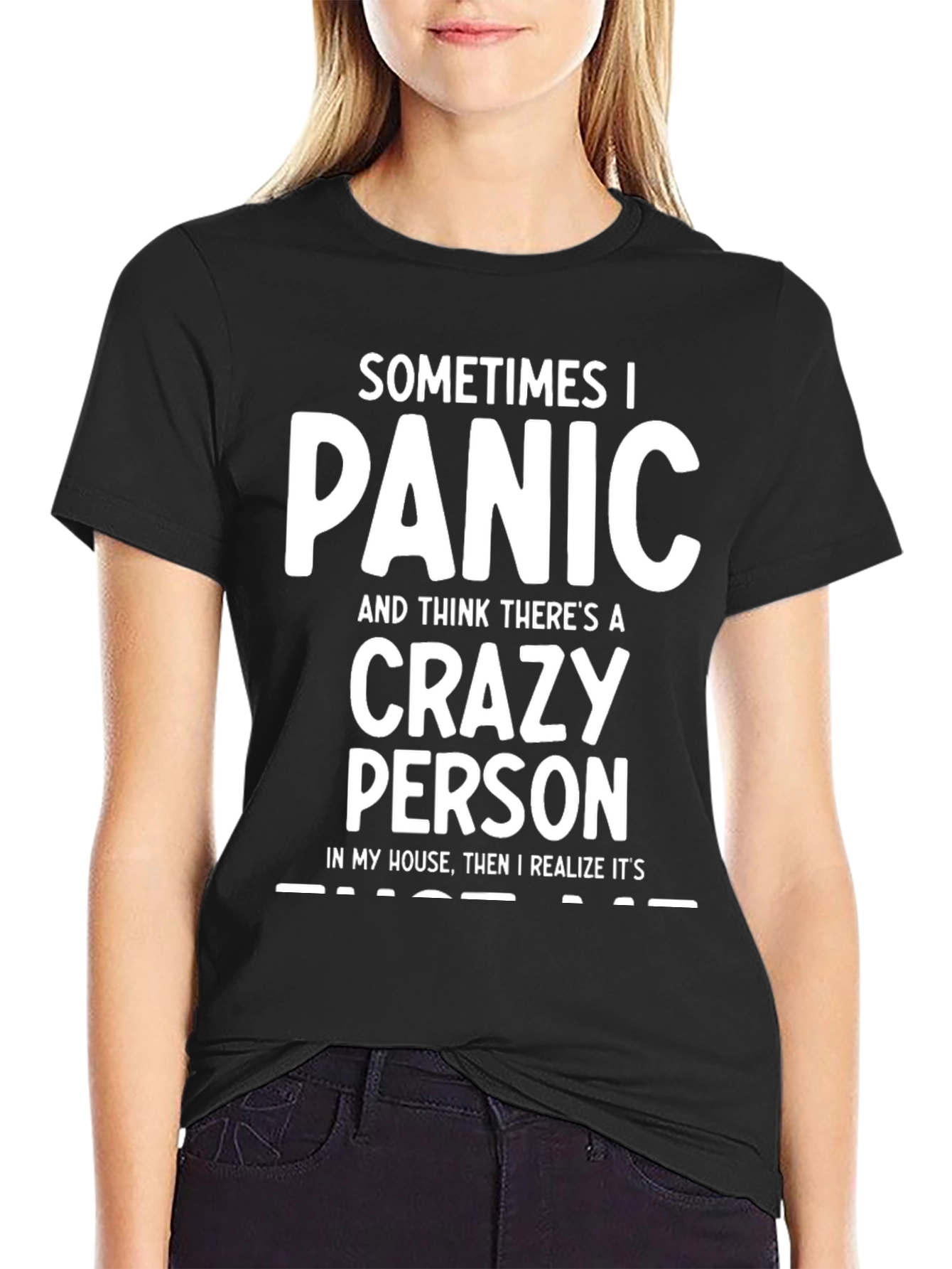 Crazy Person T-Shirt - Funny Humor Tee