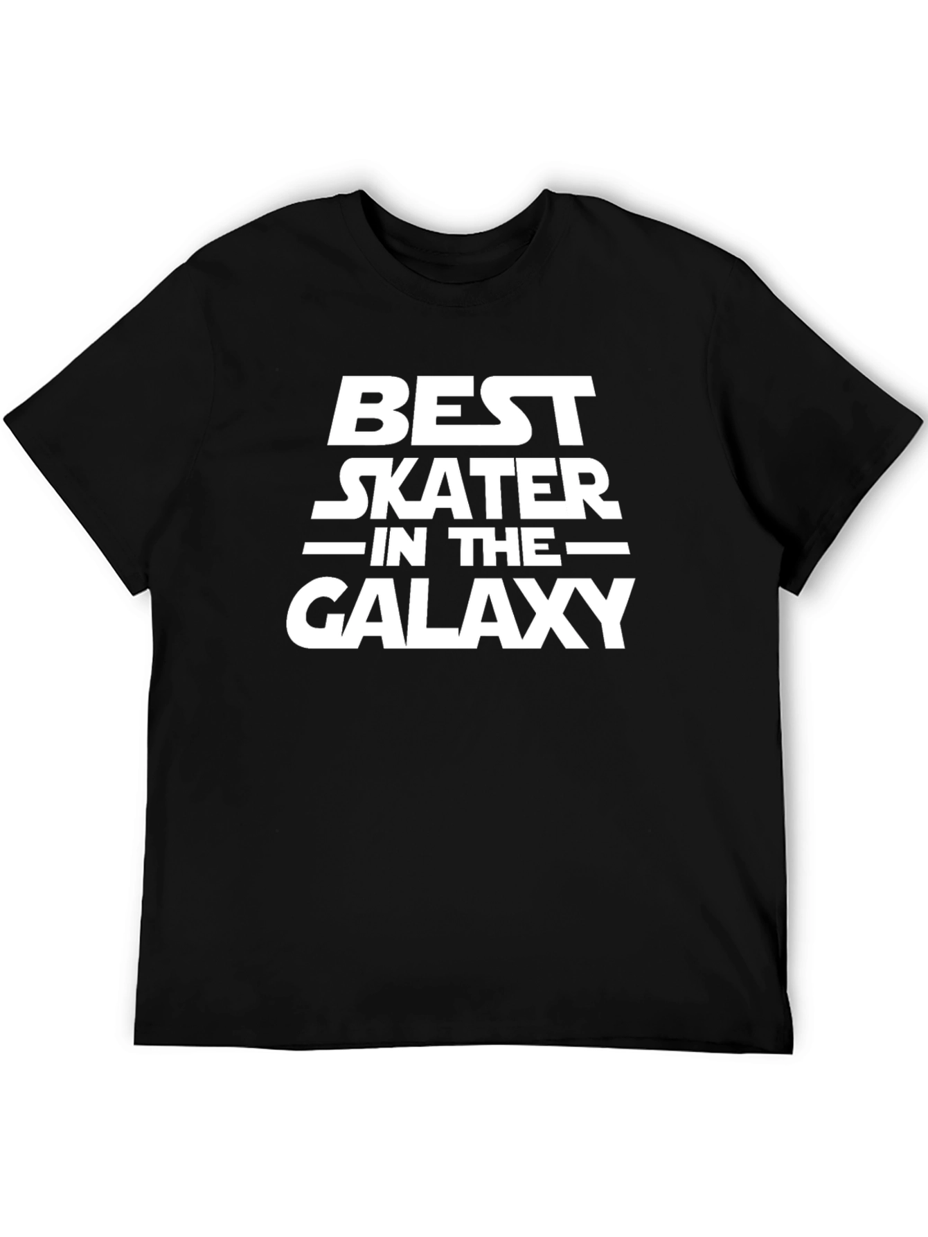 Best Skater in the Galaxy Black T-Shirt