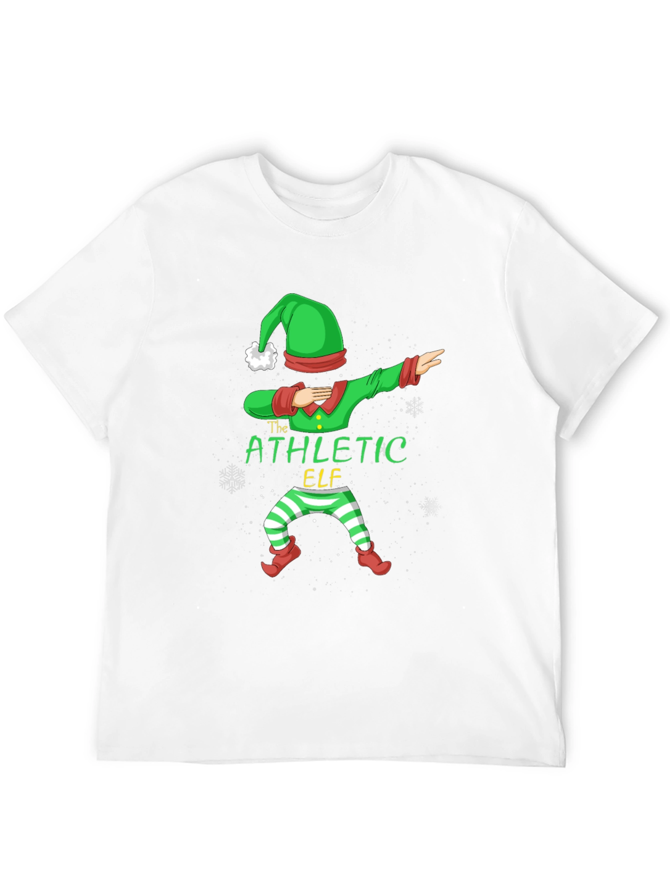 Athletic Elf T-Shirt - Holiday Dabber Tee