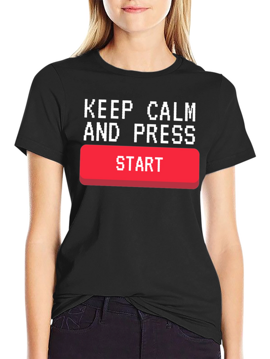 Keep Calm & Press Start T-Shirt