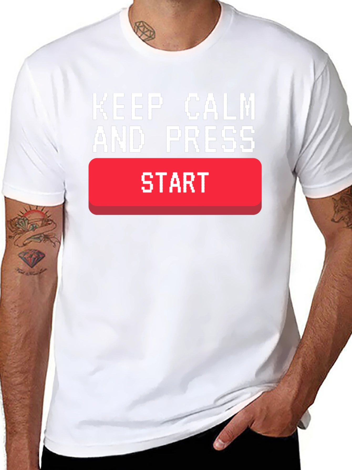 Keep Calm & Press Start T-Shirt