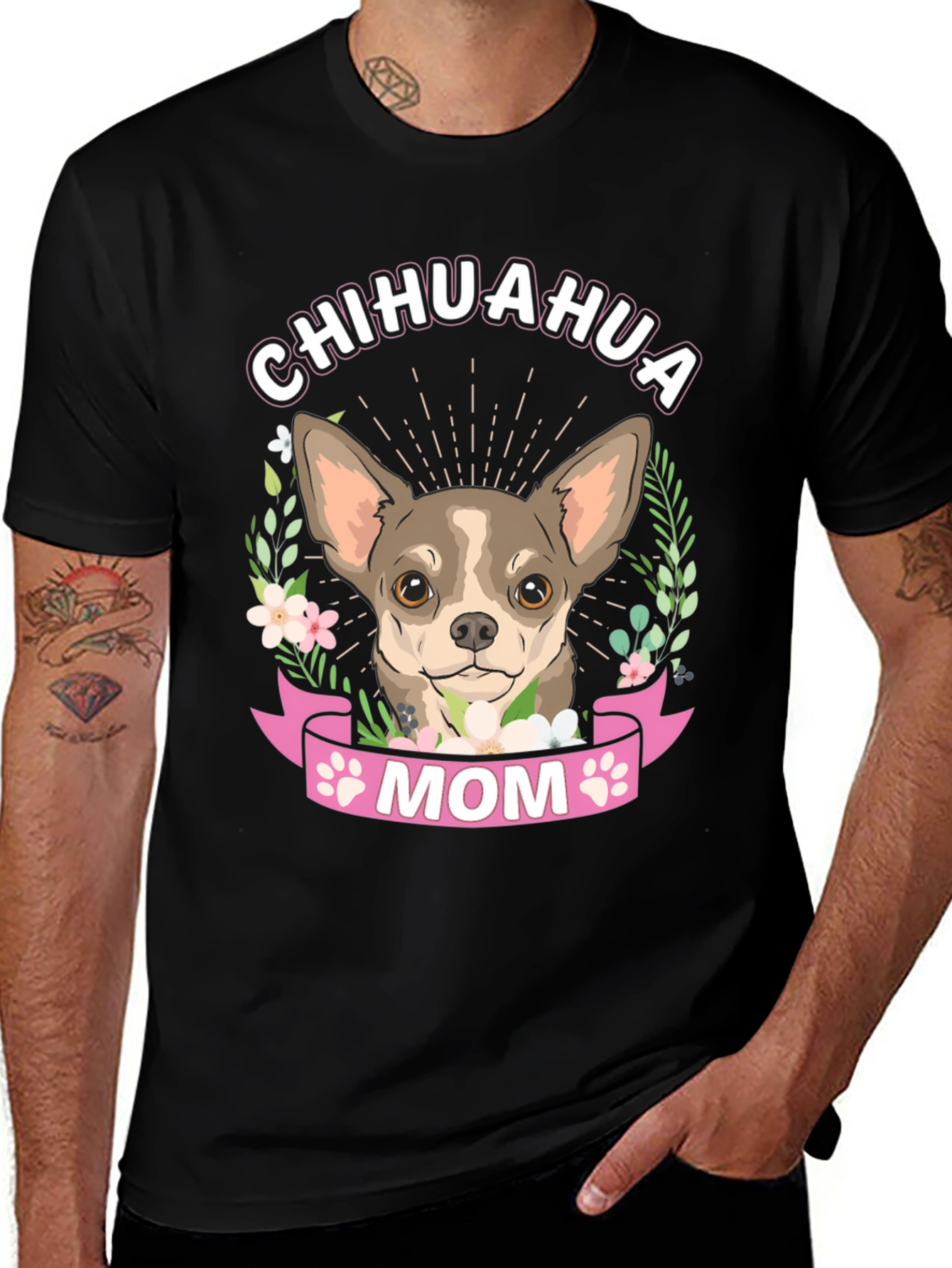 Chihuahua Mom T-Shirt - Dog Lover Tee