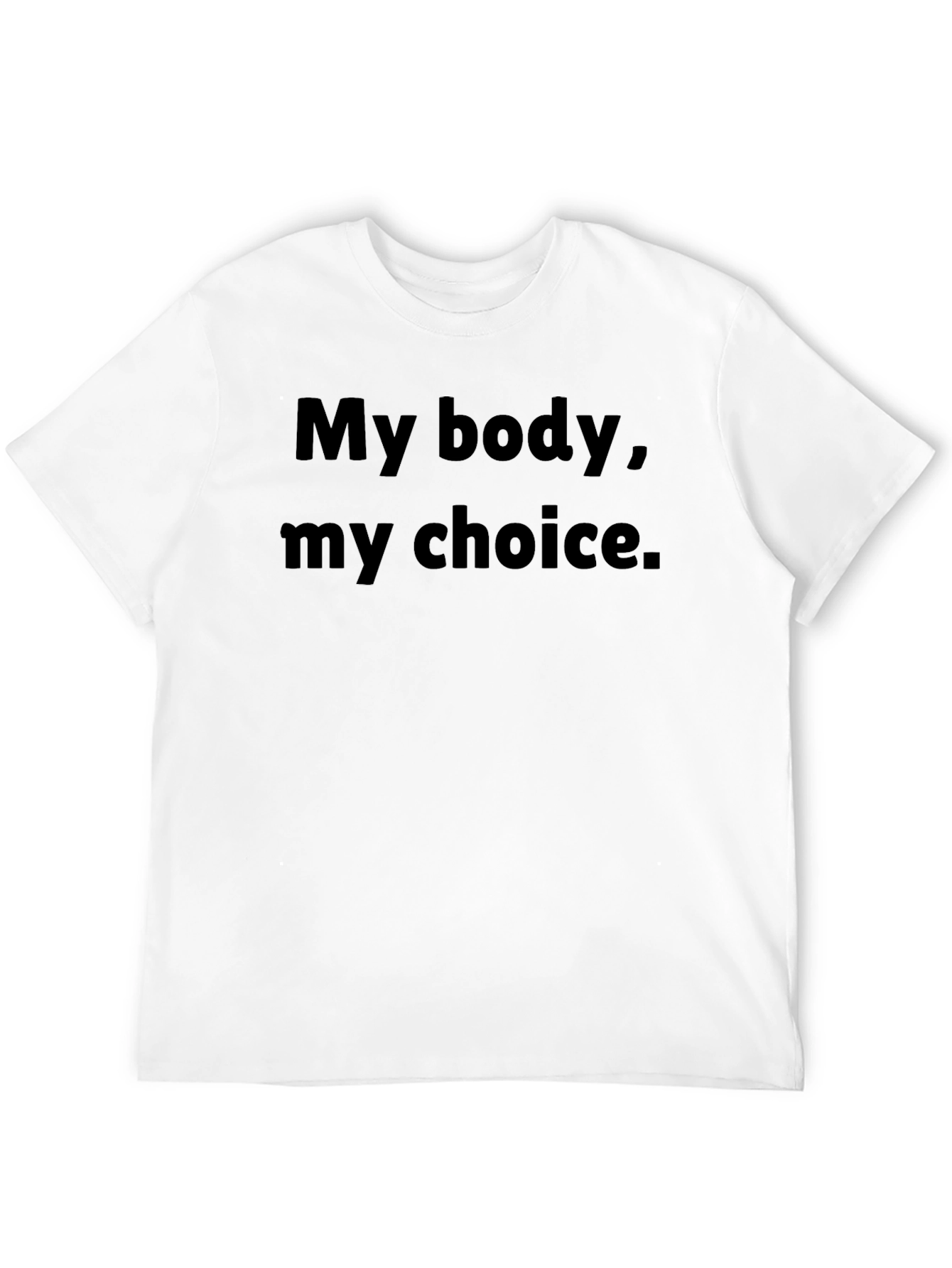 My Body My Choice T-Shirt - Black Pro-Choice Tee