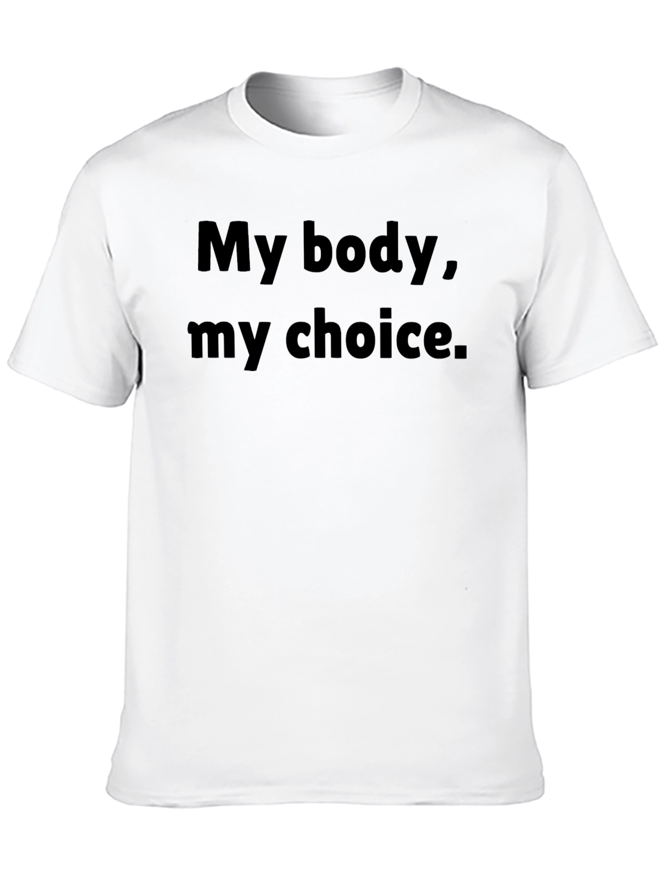 My Body My Choice T-Shirt - Black Pro-Choice Tee