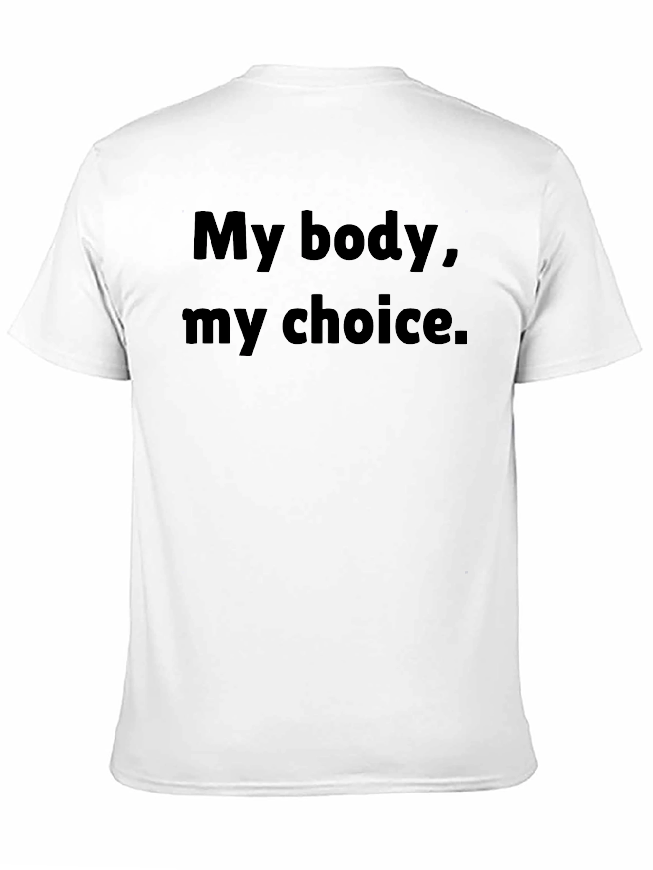 My Body My Choice T-Shirt - Black Pro-Choice Tee
