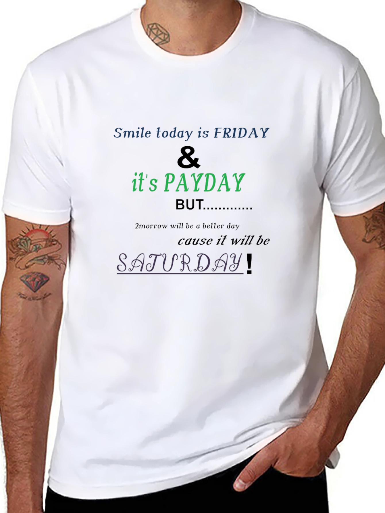 Funny Friday Payday T-Shirt - Anticipate Saturday