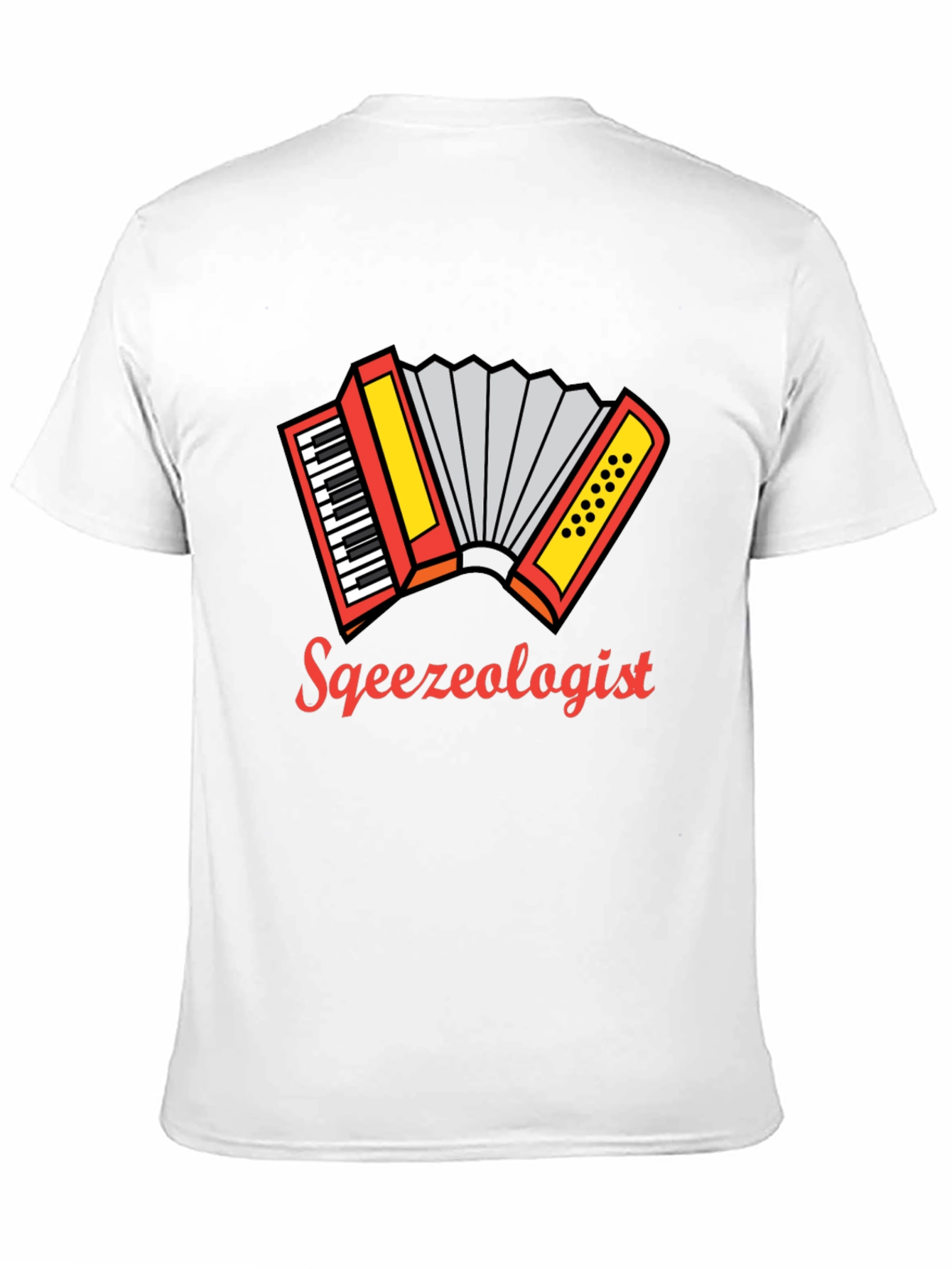 Squeezeologist Accordion Graphic Tee