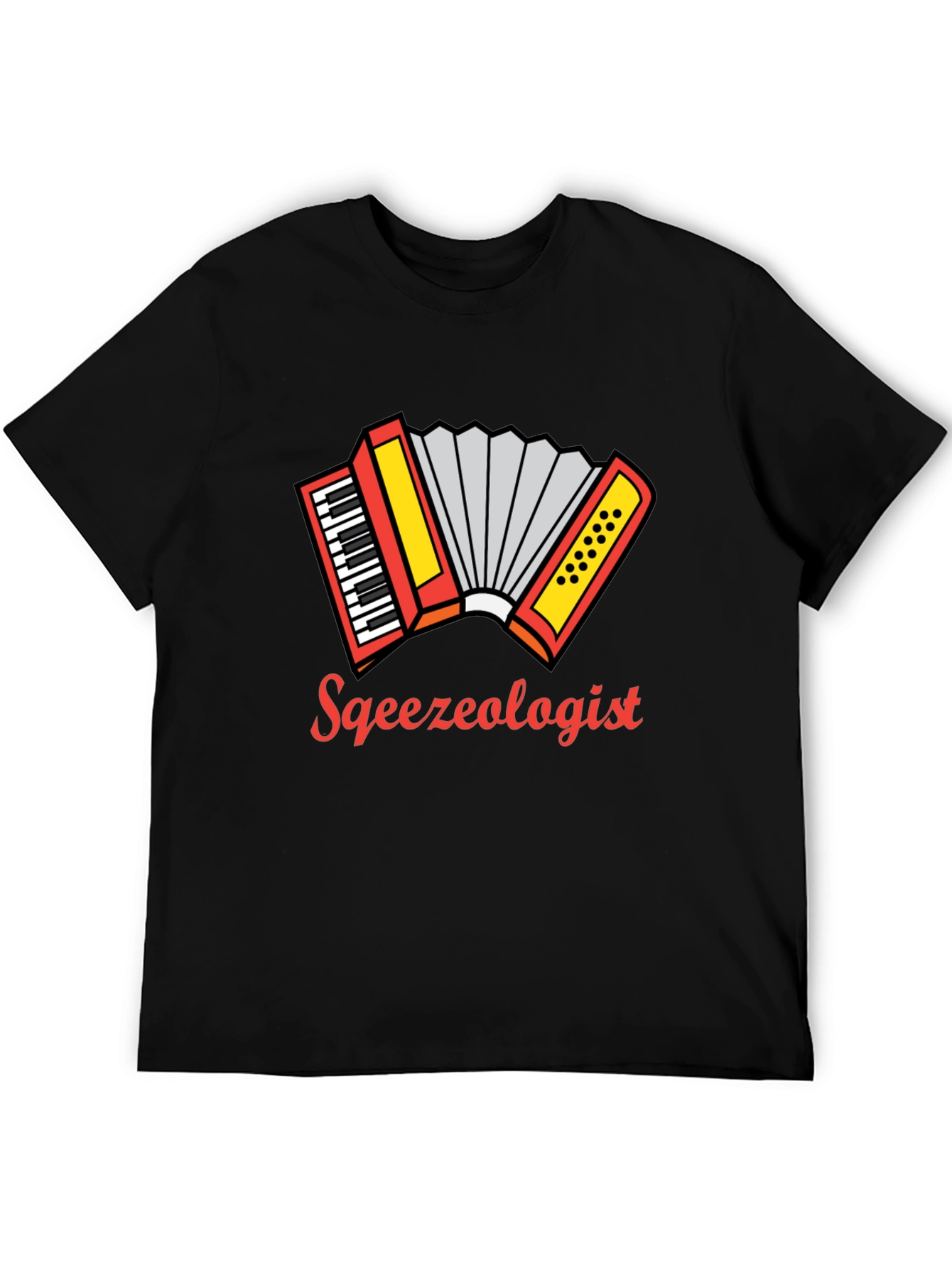 Squeezeologist Accordion Graphic Tee