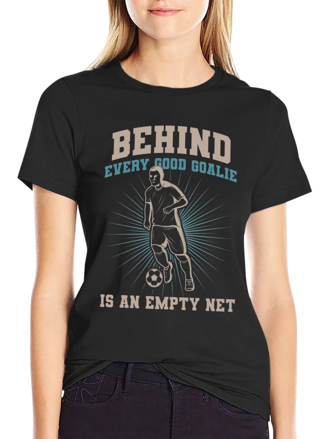 Soccer Goalie Graphic T-Shirt