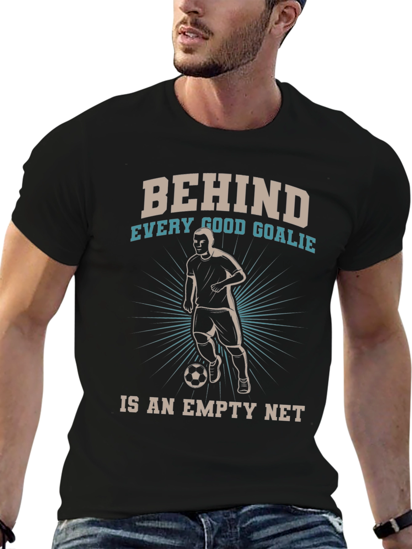 Soccer Goalie Graphic T-Shirt