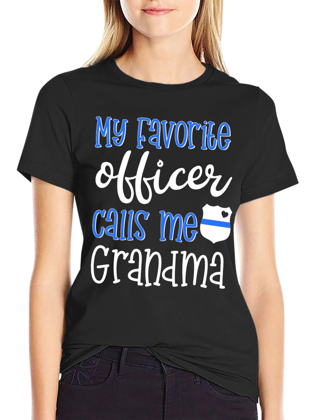 My Favorite Officer Calls Me Grandma T-Shirt