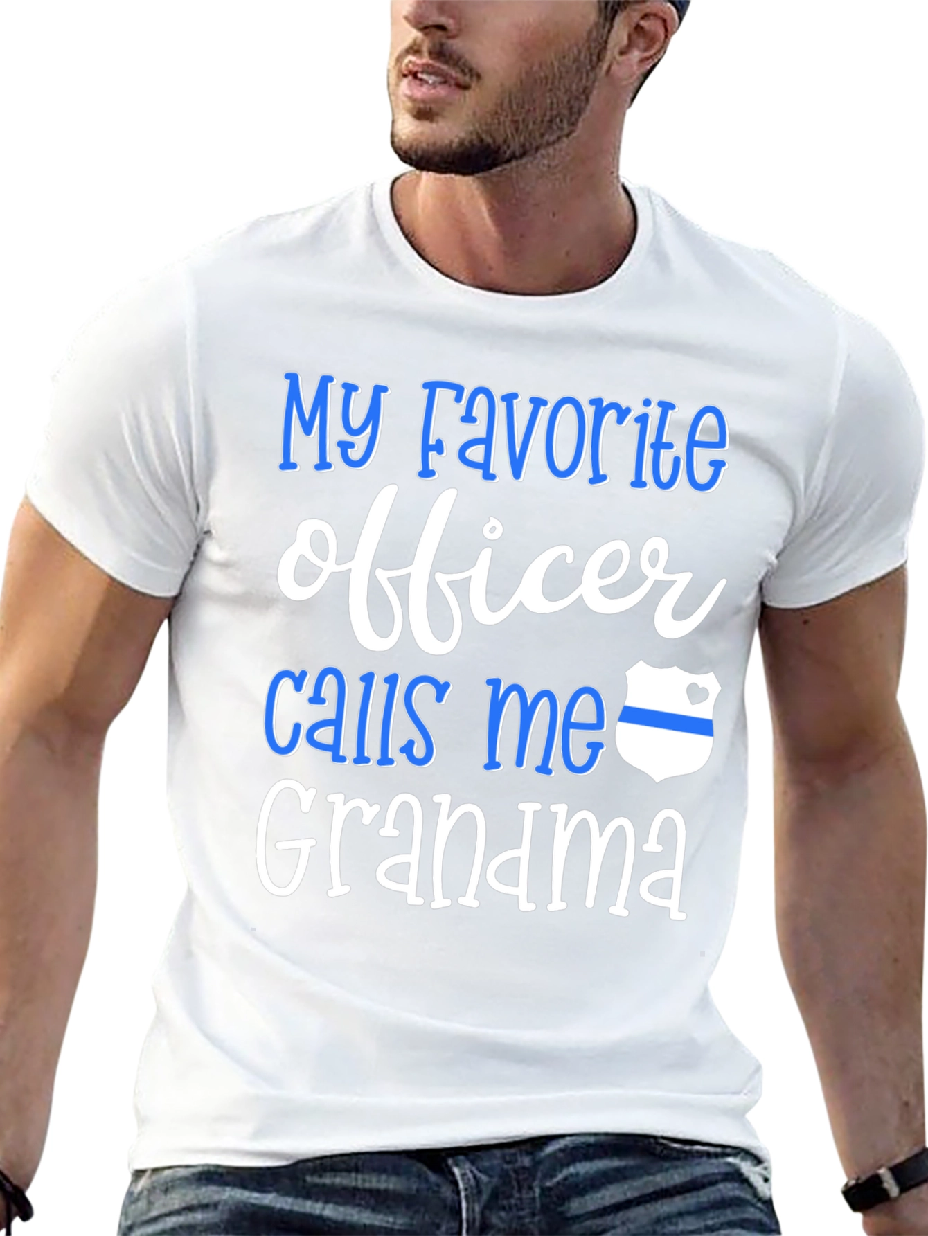 My Favorite Officer Calls Me Grandma T-Shirt