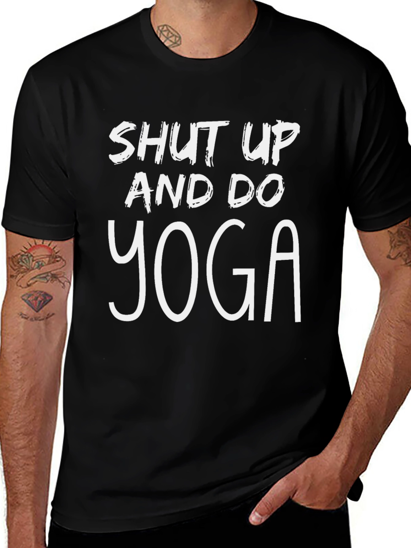 Shut Up and Do Yoga Graphic Tee