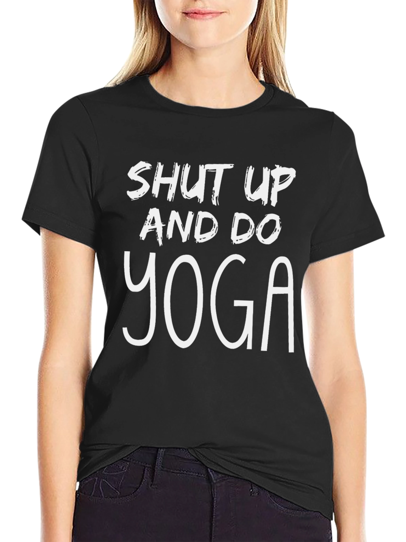 Shut Up and Do Yoga Graphic Tee
