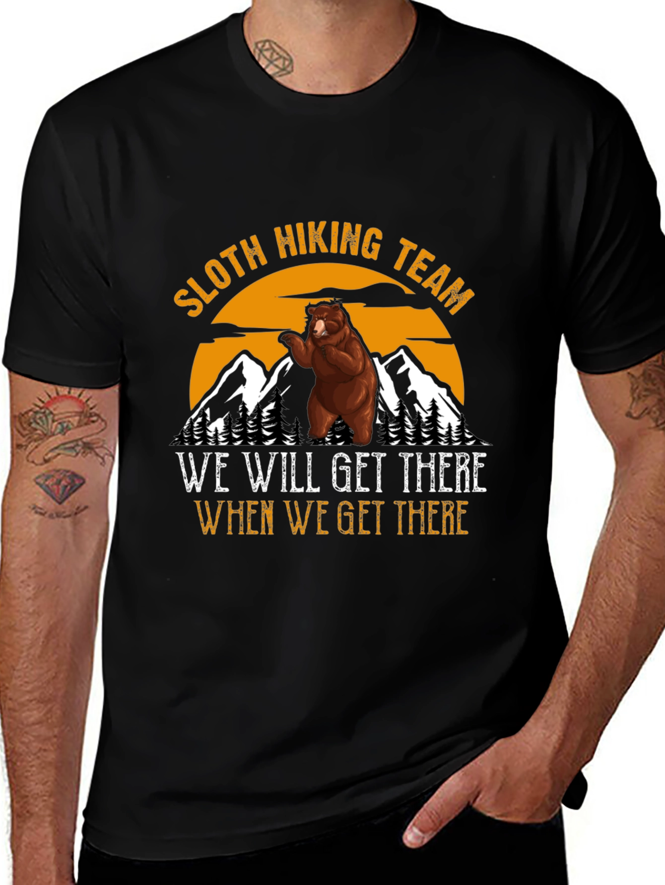Sloth Hiking Team T-Shirt