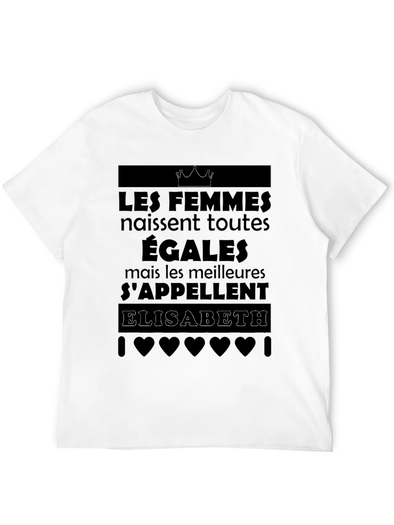 Elisabeth T-Shirt - Women are Born Equal