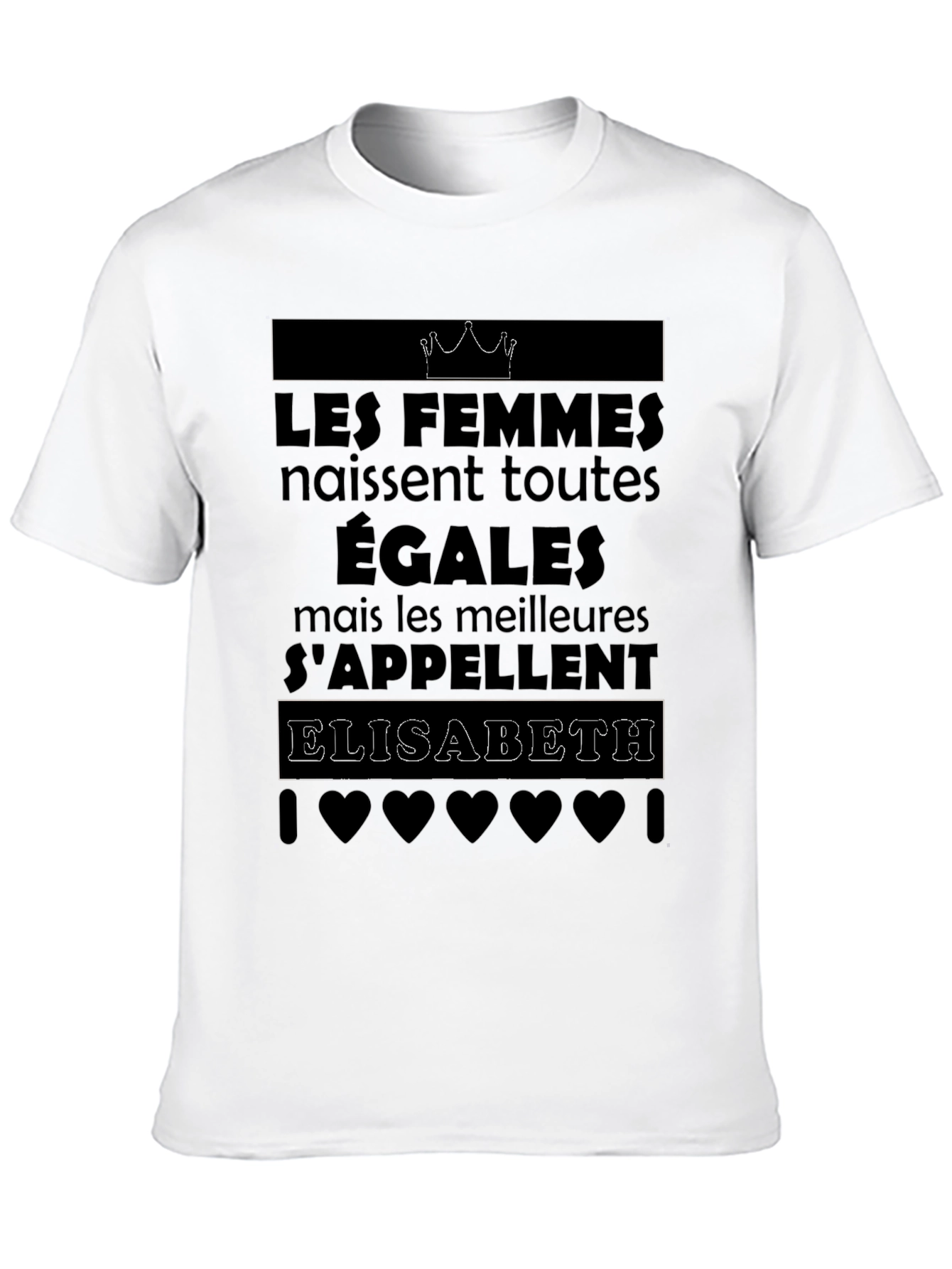 Elisabeth T-Shirt - Women are Born Equal