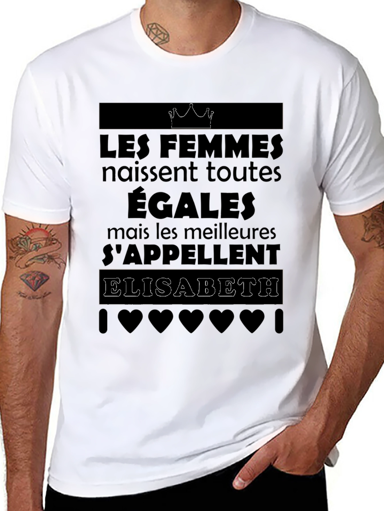 Elisabeth T-Shirt - Women are Born Equal