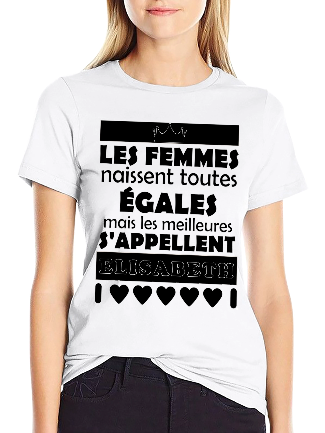 Elisabeth T-Shirt - Women are Born Equal