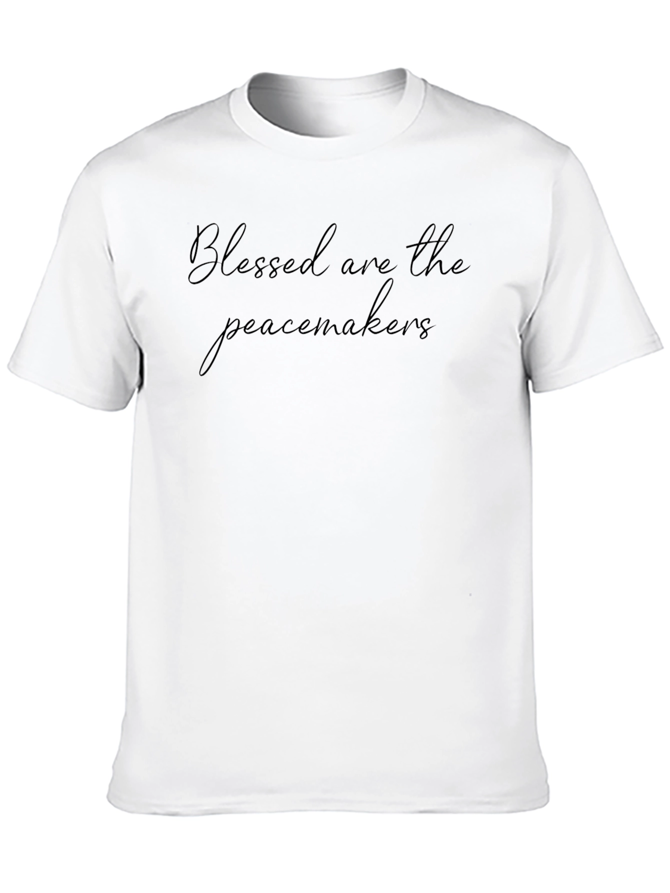 Blessed are the Peacemakers Black T-Shirt