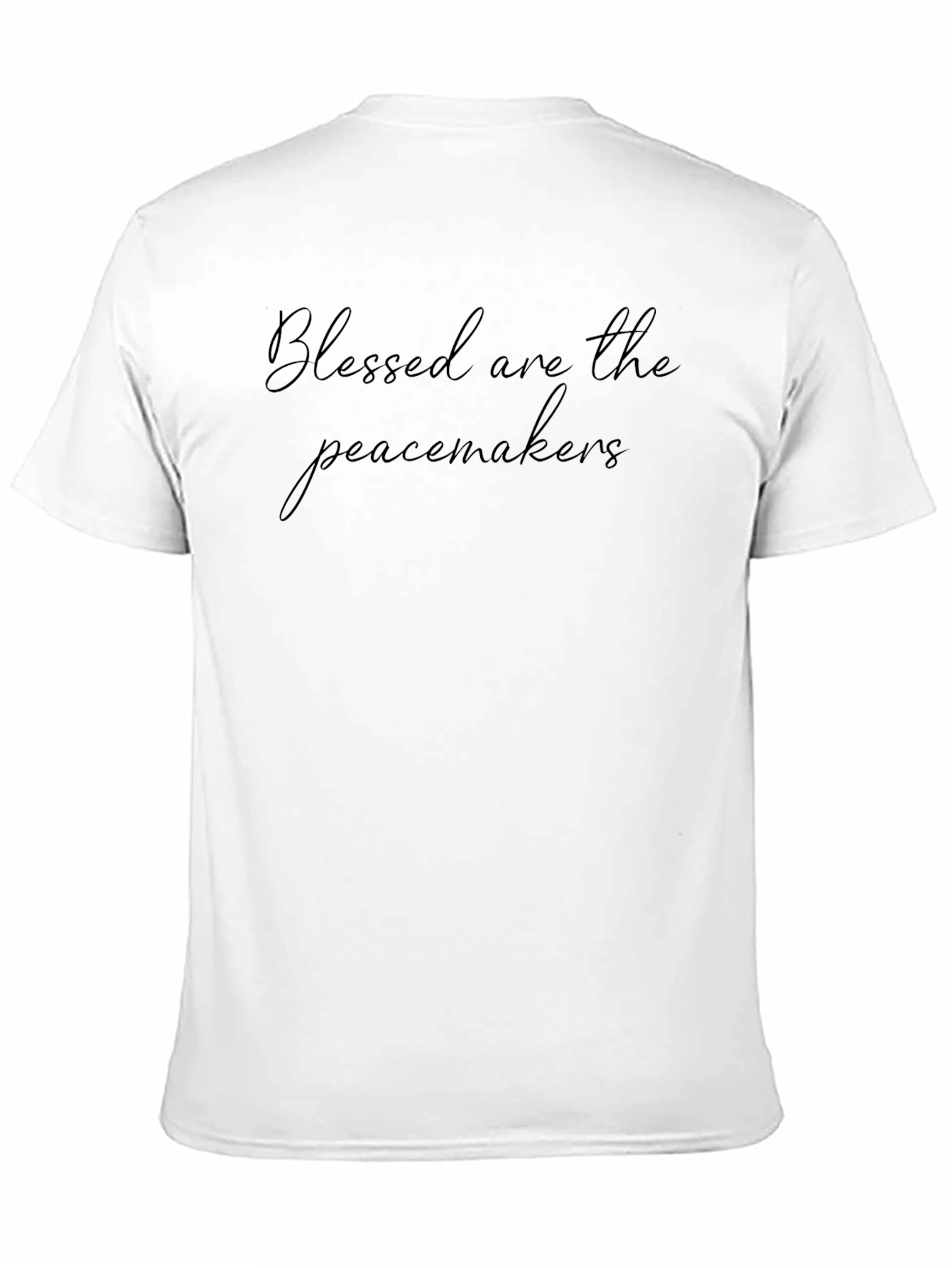 Blessed are the Peacemakers Black T-Shirt
