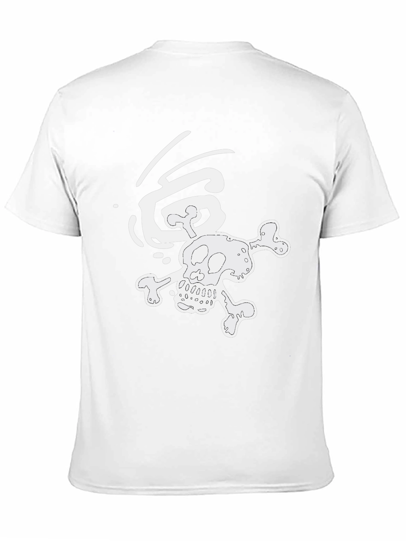 Skull & Crossbones Graphic Tee - Black