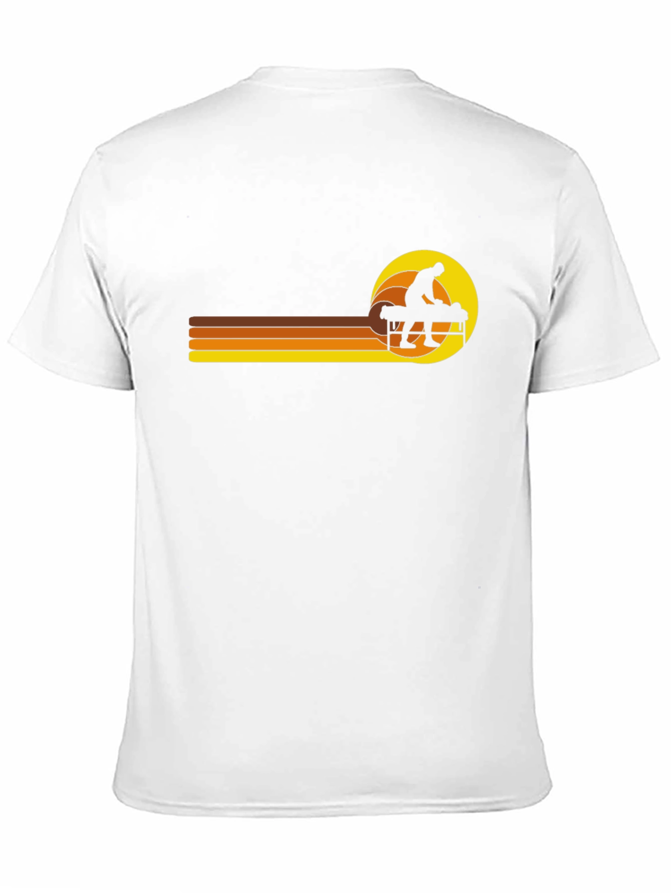 Retro Massage Therapy Black T-Shirt
