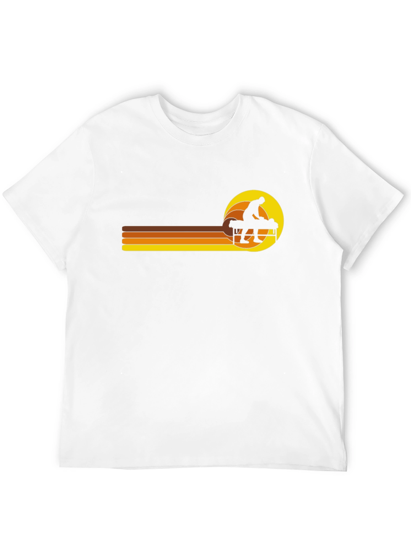 Retro Massage Therapy Black T-Shirt