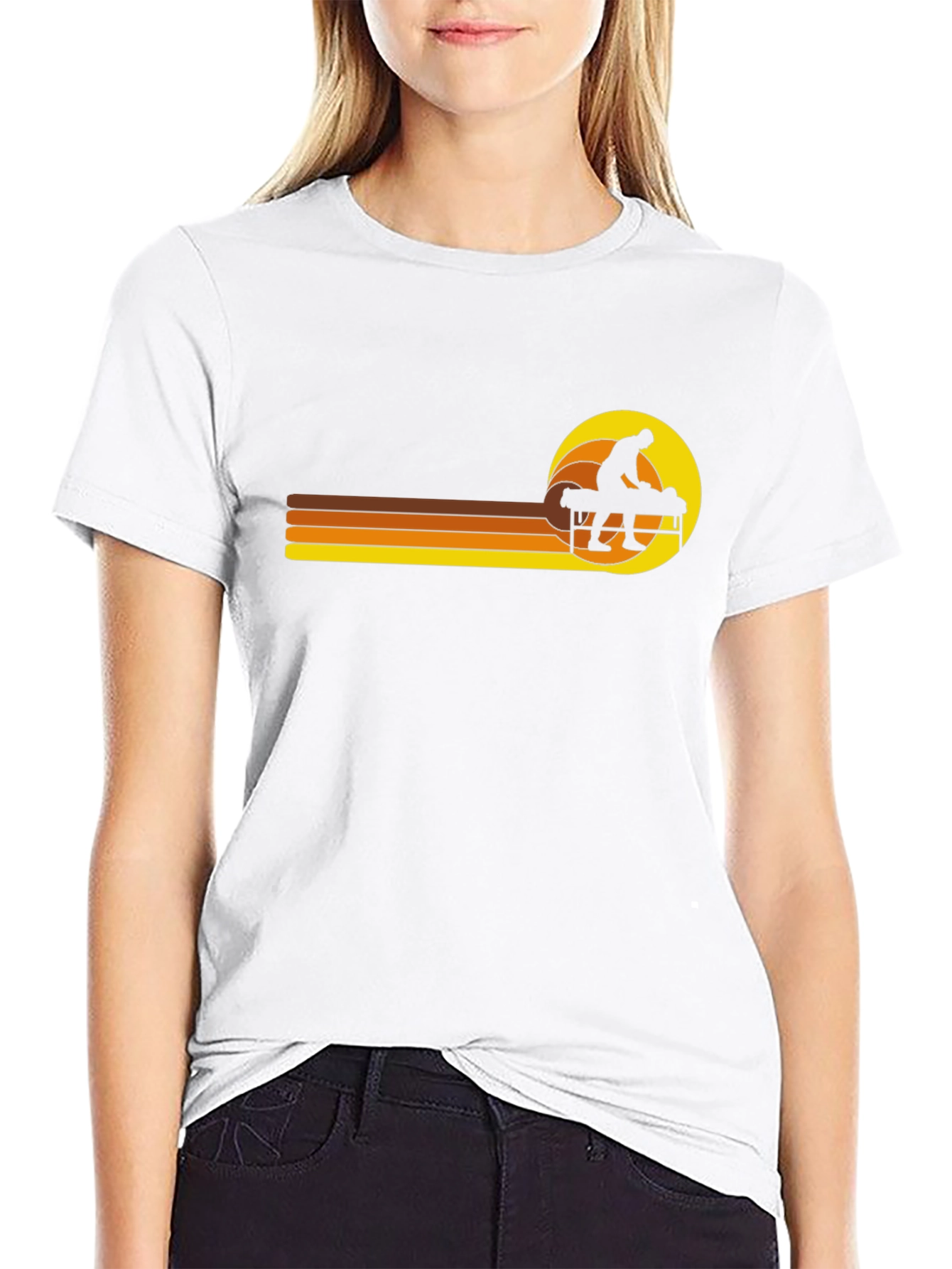 Retro Massage Therapy Black T-Shirt