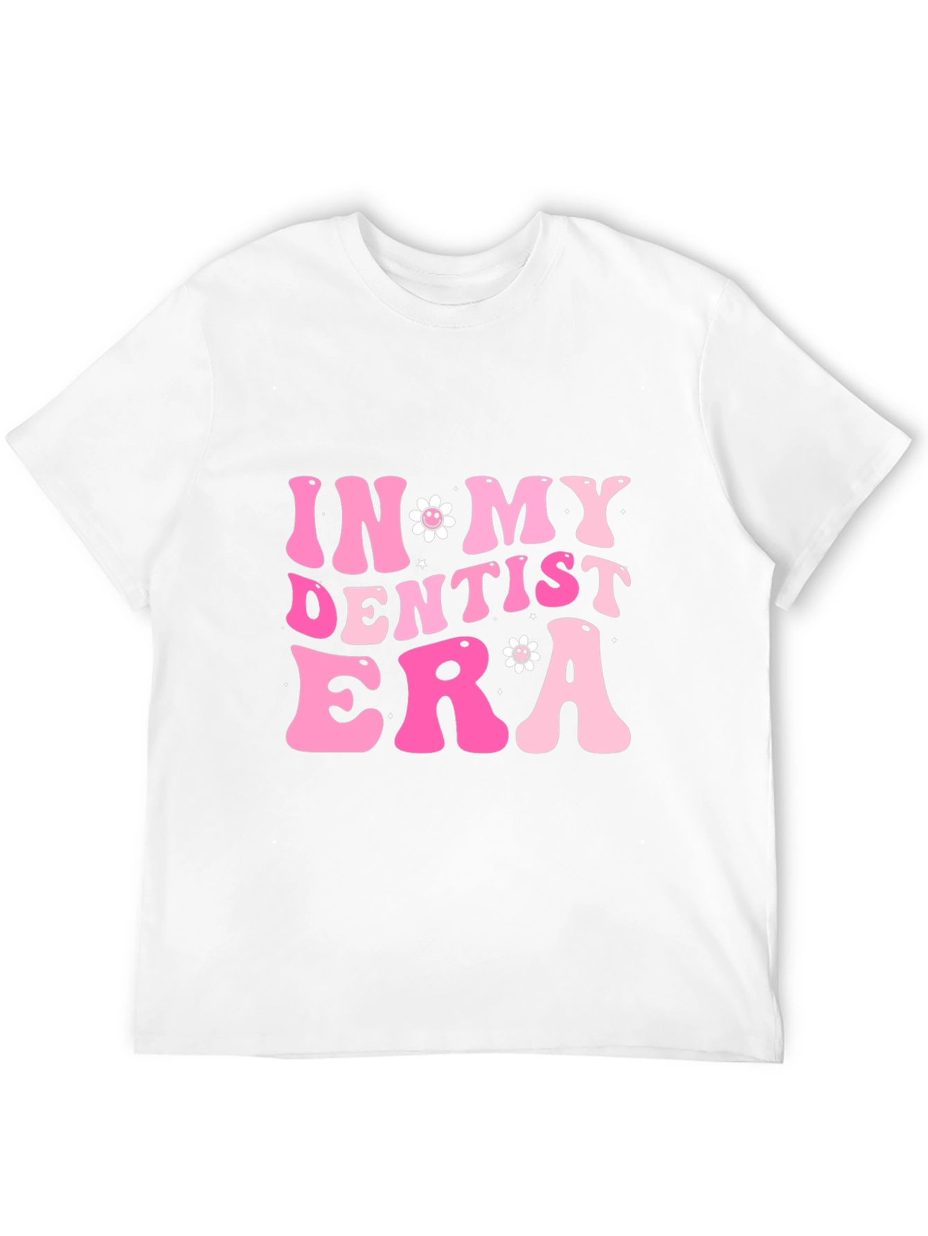 In My Dentist Era T-Shirt Trendy Pink Tee