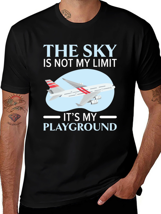 The Sky is Not My Limit Airplane T-Shirt