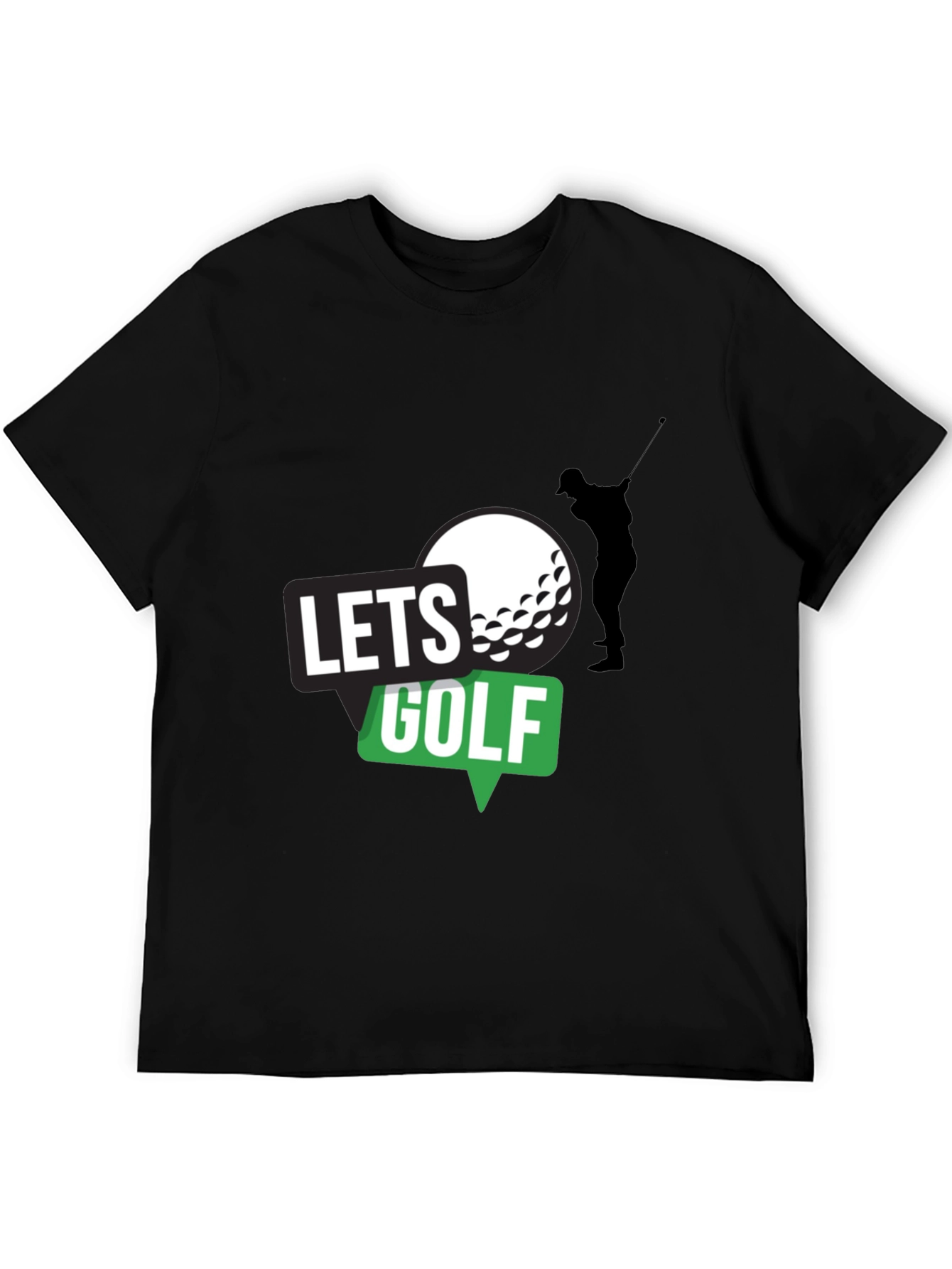 Lets Golf T-Shirt - Sporty Graphic Tee