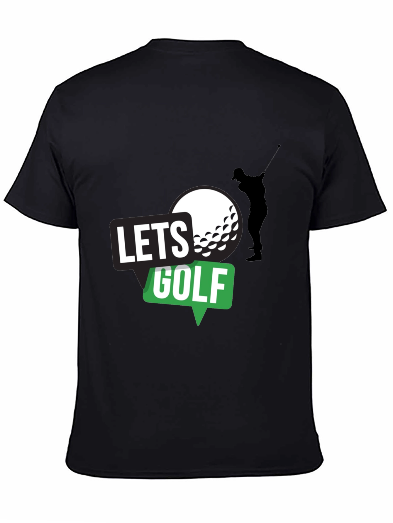 Lets Golf T-Shirt - Sporty Graphic Tee
