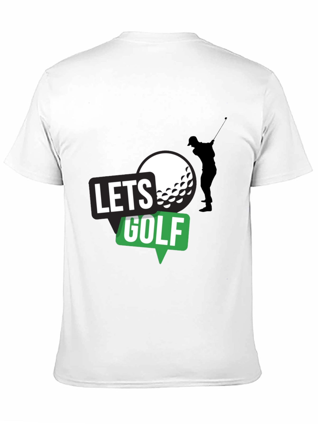 Lets Golf T-Shirt - Sporty Graphic Tee